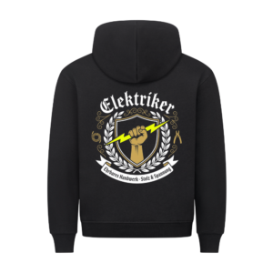 Elektriker - Ehrbares Handwerk - Hoodie Backprint